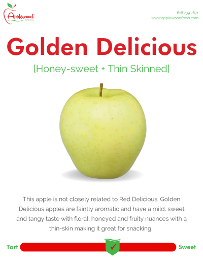 Apple - Golden Delicious - tasting notes, identification, reviews