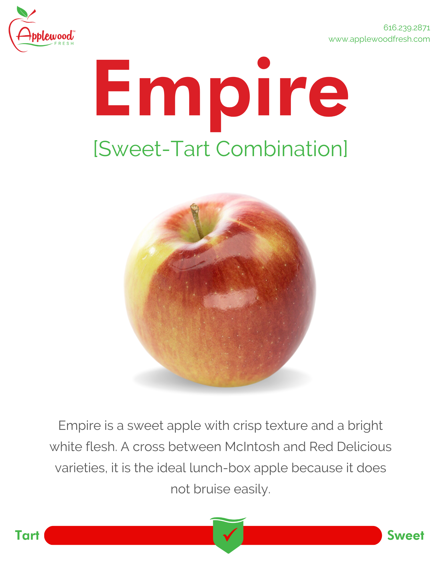 Empire Apple Information Sheet