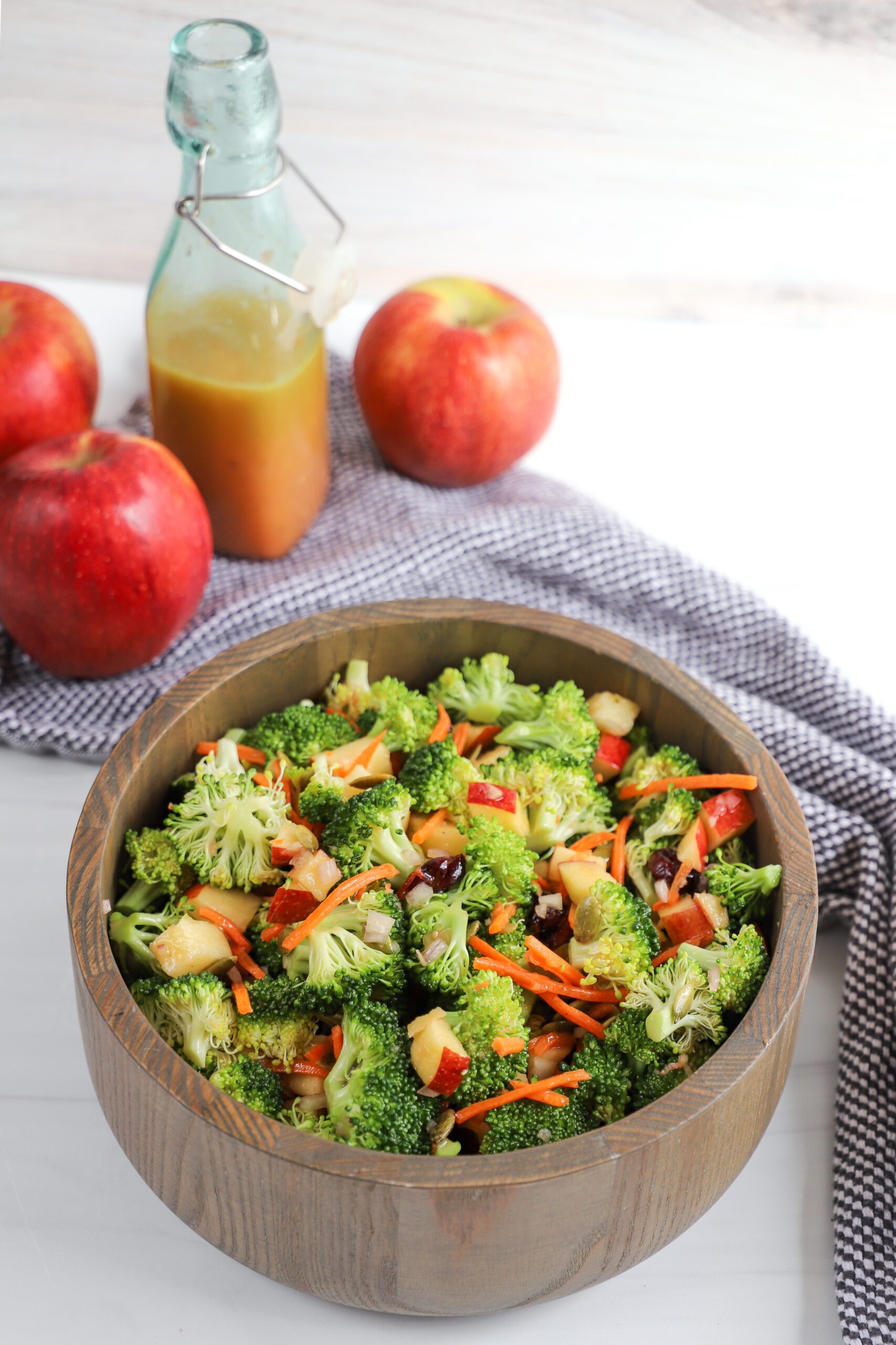 Broccoli Apple Salad (No Mayo) Applewood Fresh Growers LLC