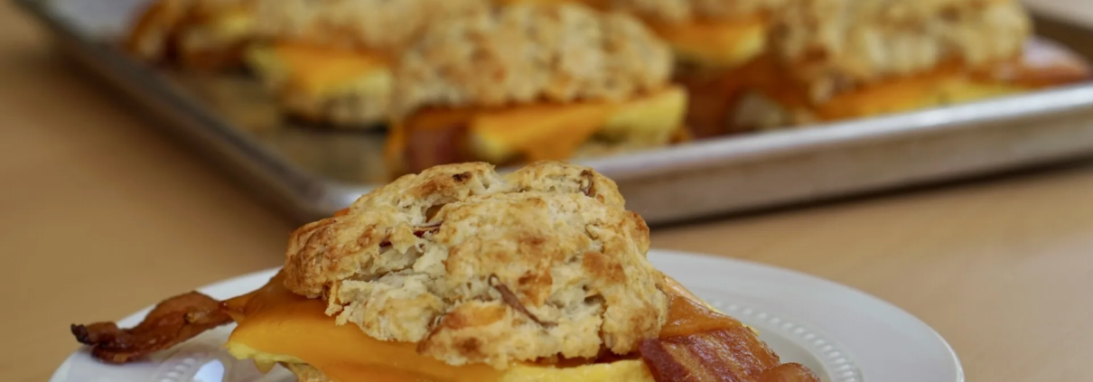 Rave Apple Cheddar Breakfast Biscuit