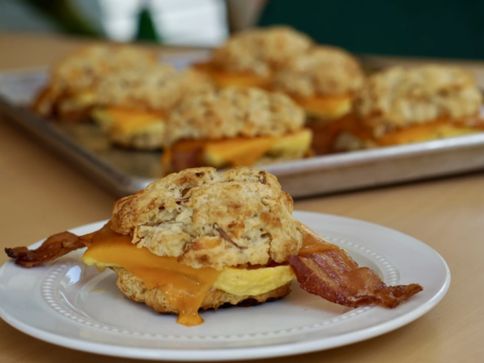 Rave Apple Cheddar Breakfast Biscuit