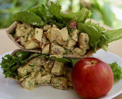 Rave Apple Chicken Salad on Pita