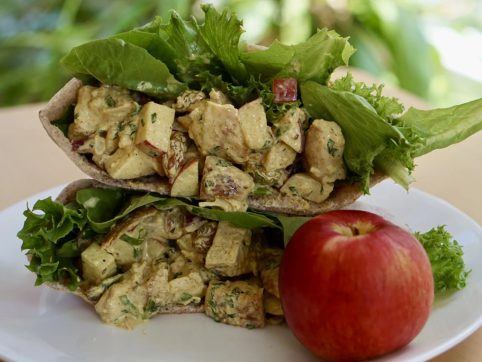 Rave Apple Chicken Salad on Pita