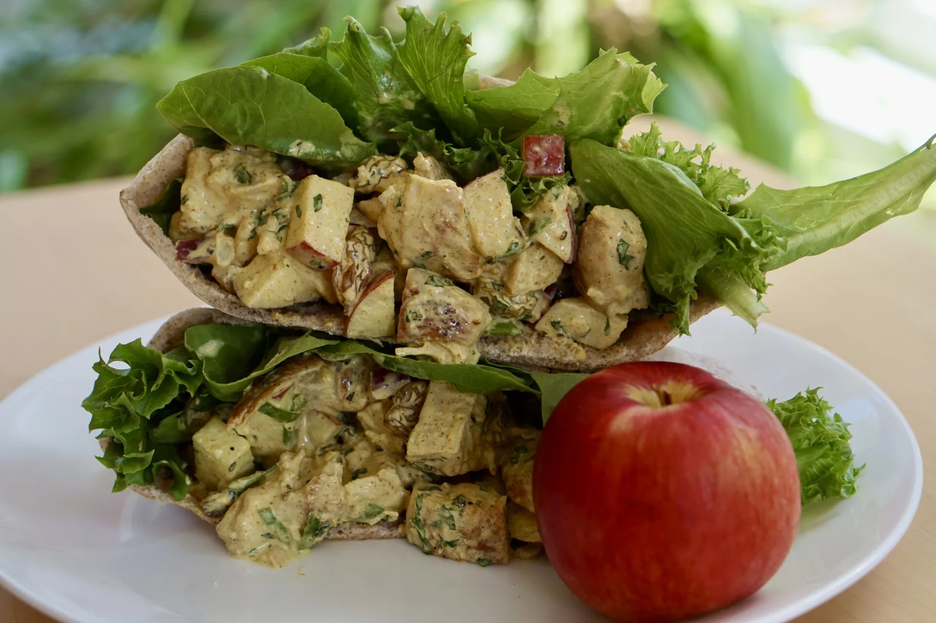 Rave Apple Chicken Salad on Pita