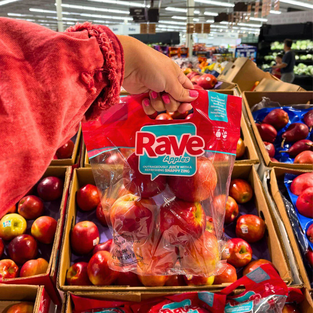 Rave Pouch Bag in Retail Space