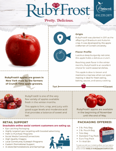 RubyFrost® Sell Sheet