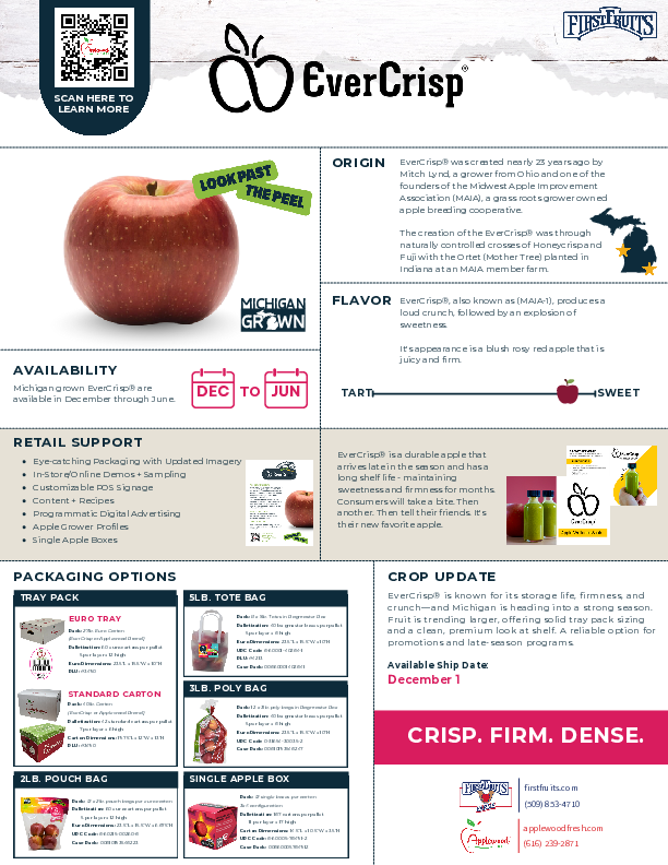 EverCrisp® Sell Sheet